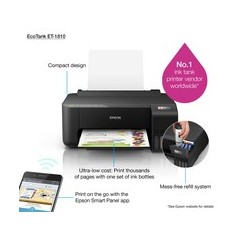 Epson EcoTank ET-1810 Inkjet Printer - Cost-Effective, Hassle-Free Printing for Home & Office - SKU: 8715946684123